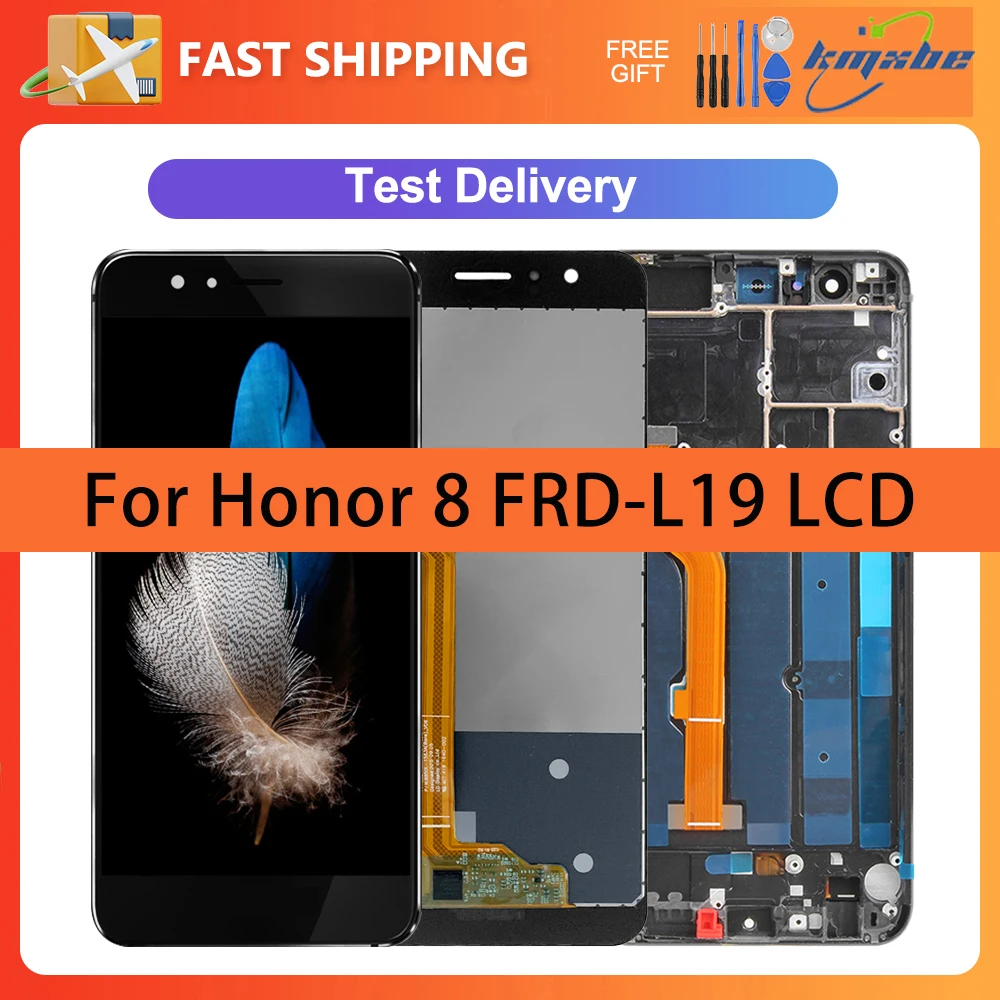 

5.2" LCD For Honor 8 FRD-L19 Display Touch Screen Digitizer Assembly Replacement For Honor 8 FRD-L14, FRD-L04, FRD-AL00 LCD