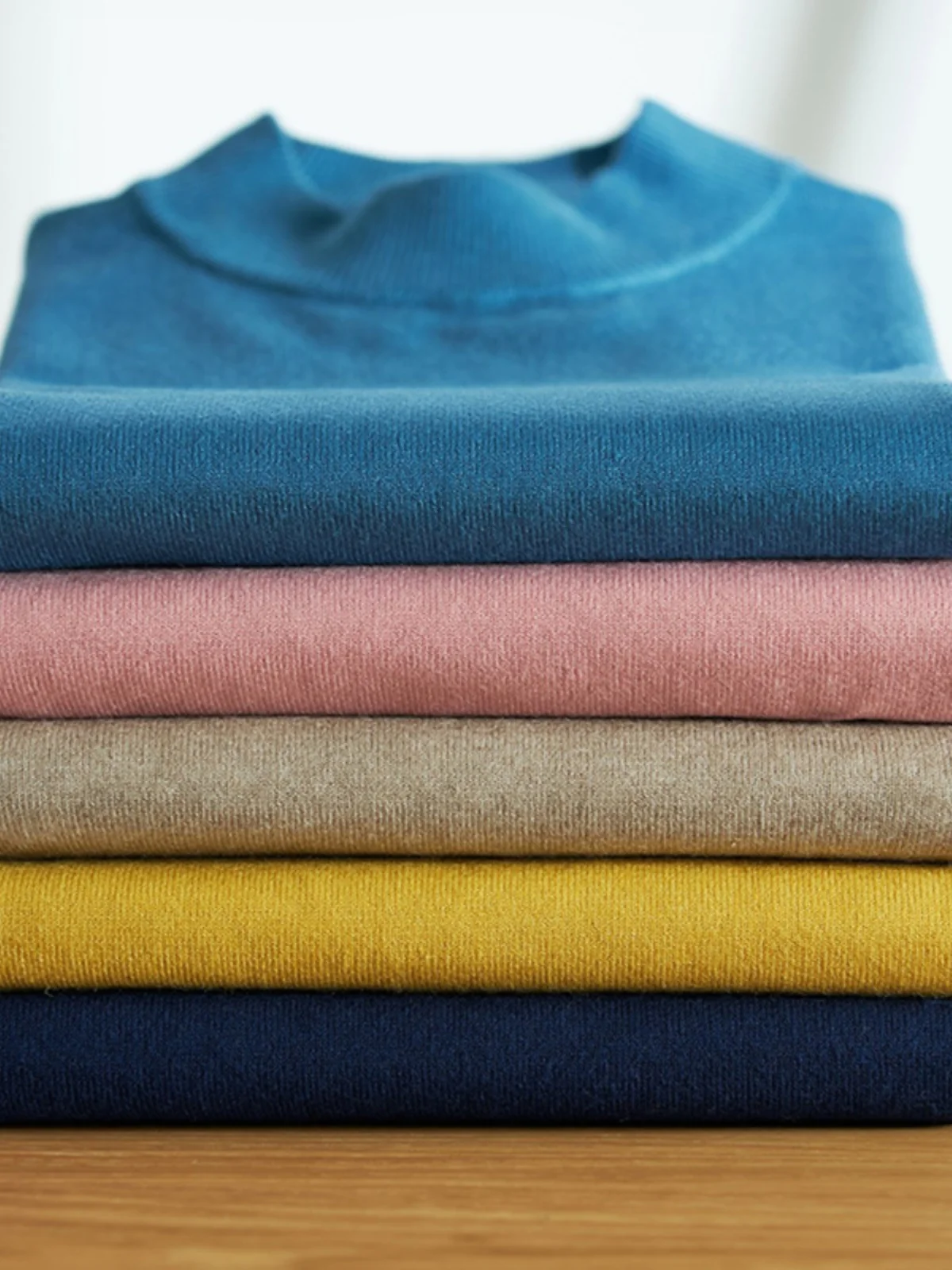 

Мужской шерстяной вязаный свитер Thiened с высоким воротником, свободный повседневный облегающий пуловер, бархатный повседневный свитер irt Busin