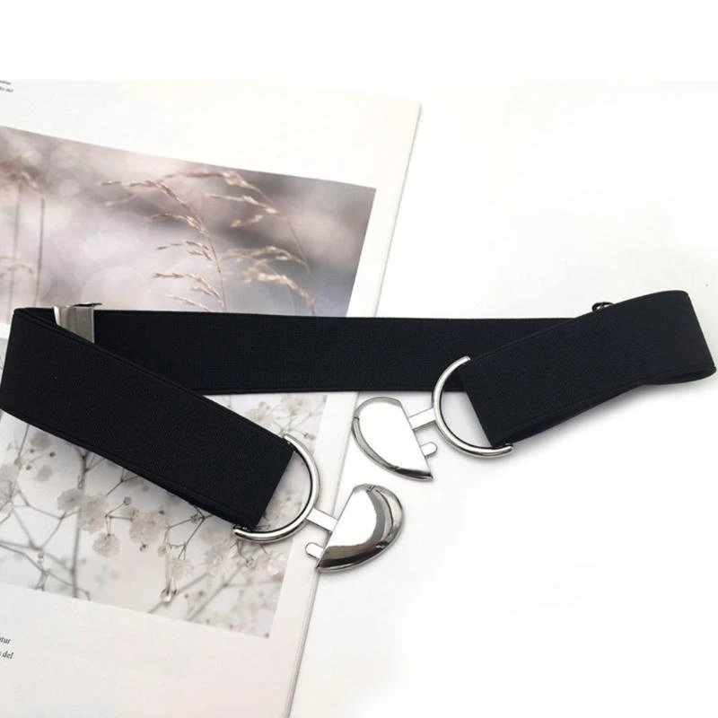 حزام فستان نسائي عتيق قابل للتمدد، حزام خصر مرن، سترة واقية، حزام خصر مرن، حزام عريض لمعطف السترة