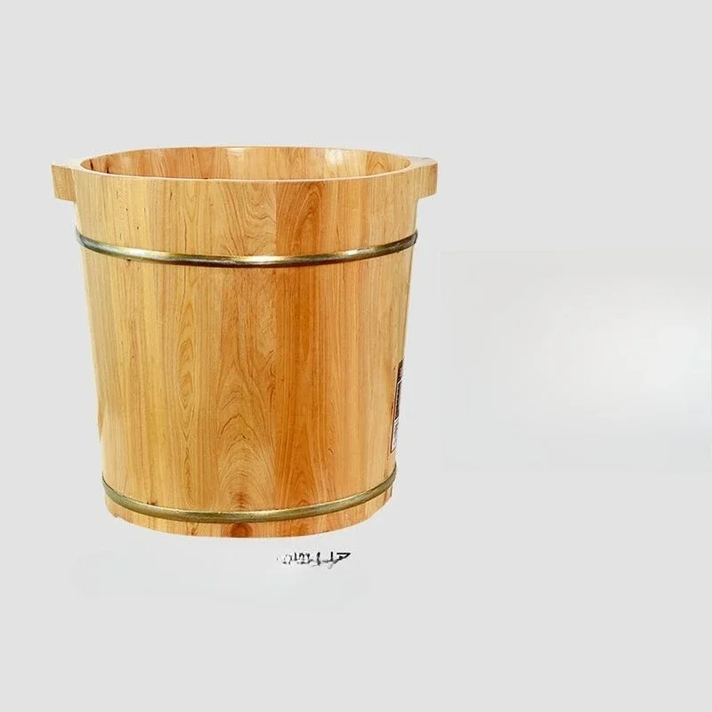 

Foot soaking bucket Wooden high-depth bucket Calf fumigation bucket Household