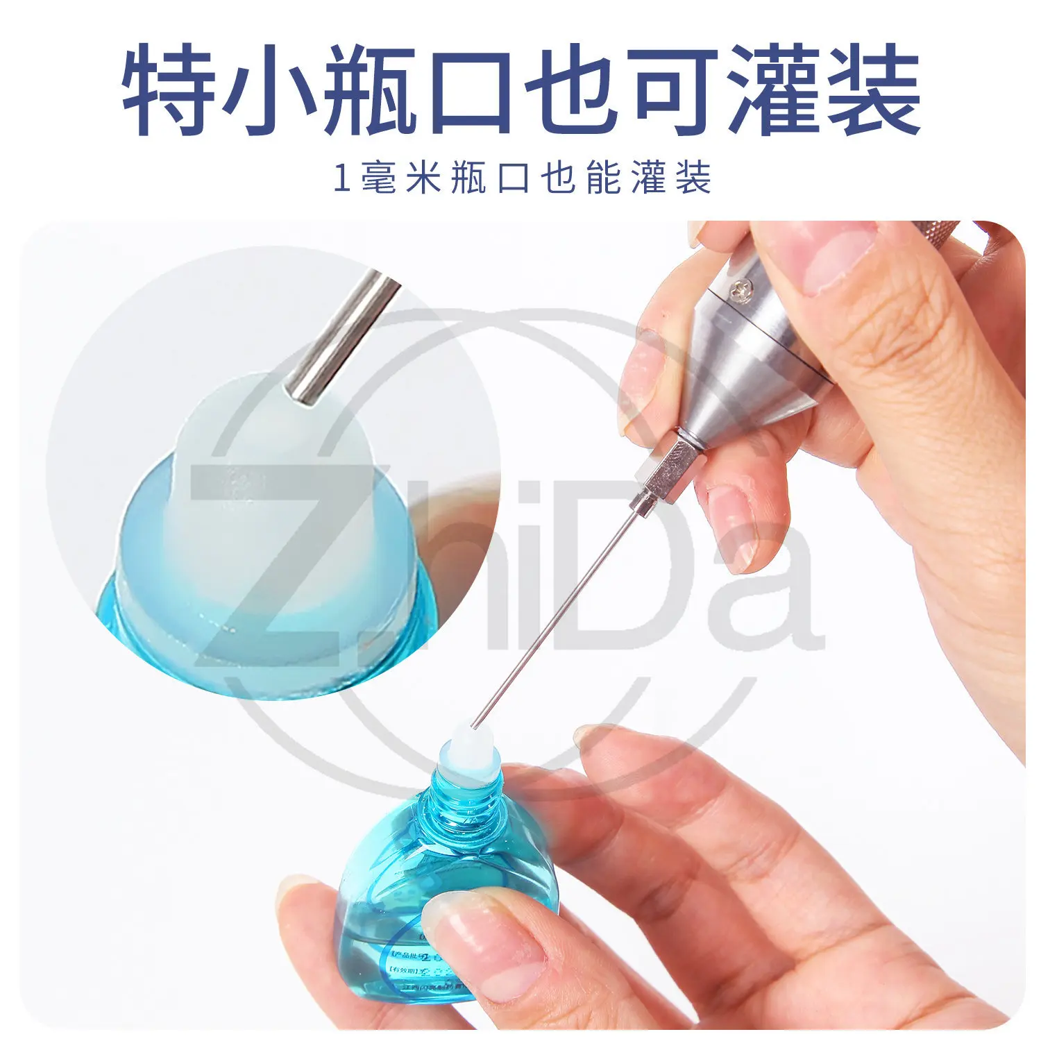 Handheld Peristaltic Pump Liquid Filling Machine, Automatic Quantitative Dispenser For Essential Oil Perfume Lab Small Bottle