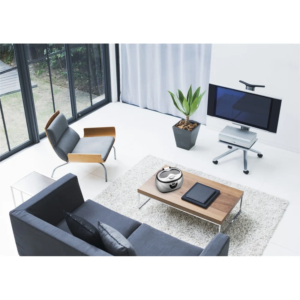 Professional Ultrasonic Jewelry Cleaner with Timer Degassing Function Portable Cleaning Machine Jewelry Eyeglasses Watches