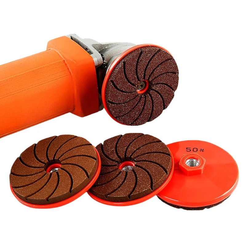 

3PCS 3" 80mm Integrated Diamond Dry Polishing Pad With Backer For Grinding Granite Stone Concrete Marble Quartz Abrasive Tools