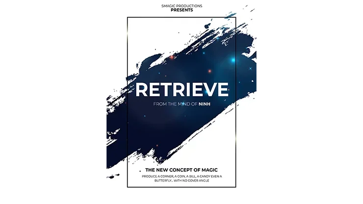 RETRIEVE-Carte de tours de magie en close-up avec effets visuels, accessoire de magicien, gimmick, mentalisme