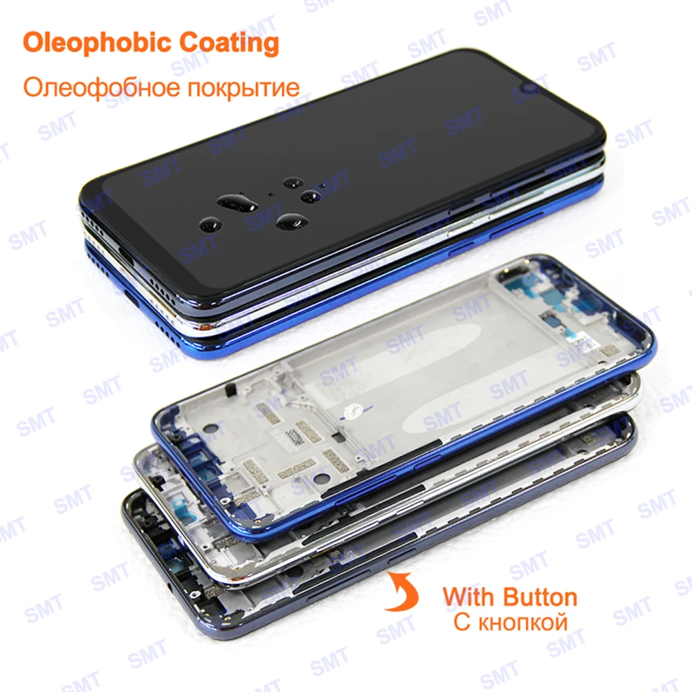 Super AMOLED Display For Xiaomi Mi 9 LCD Display Touch Screen Digitizer Assembly With Frame For Xiaomi Mi 9 Mi9 LCD Screen