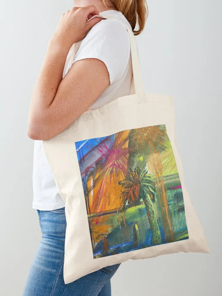 

Santa Monica Night Tote Bag shopping trolley bag Handbags women Reusable bags