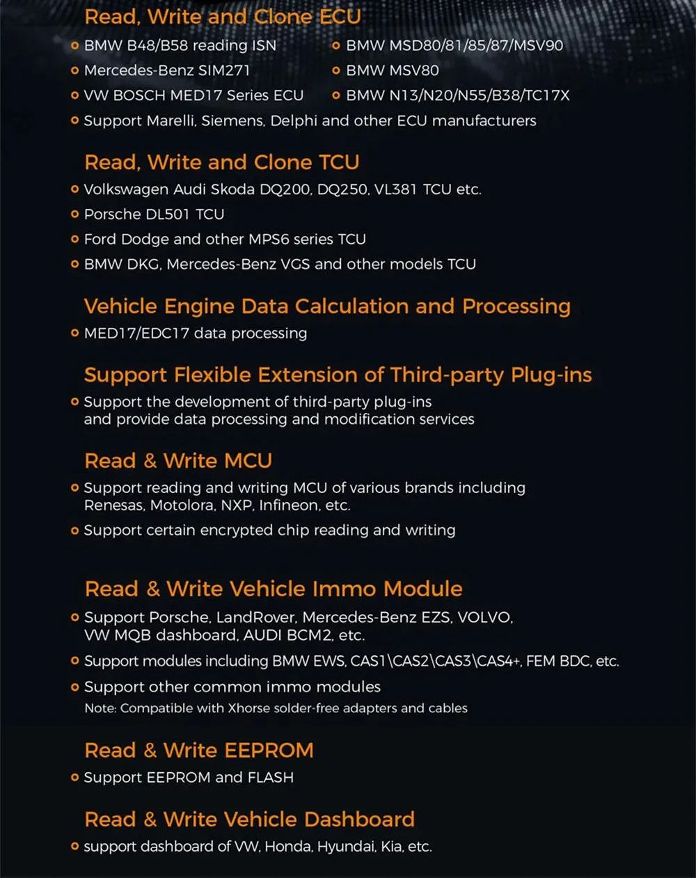 2025 NEW Xhorse Multi-Prog Multi Prog ECU TCU Programmer Update Version of VVDI Prog with Free MQB48 License