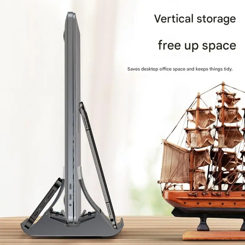 

CORA Auto Locking Gravitating Desktop Stand for Devices Simultaneous Use NonSlip Base