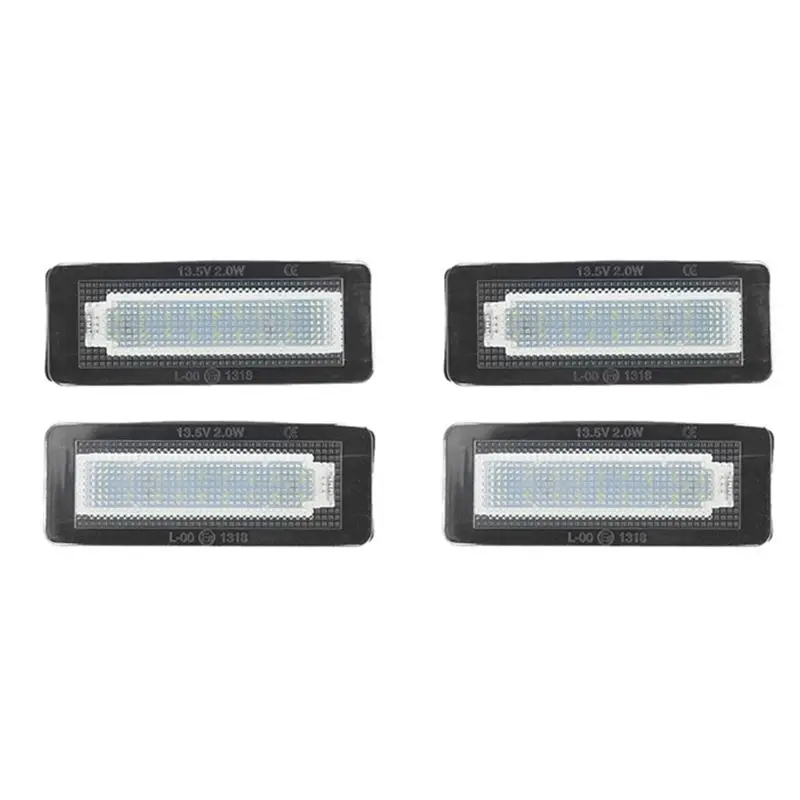 Authentic 4X Car LED License Plate License Plate Light For Smart Fortwo W450 W451 W453 view 6