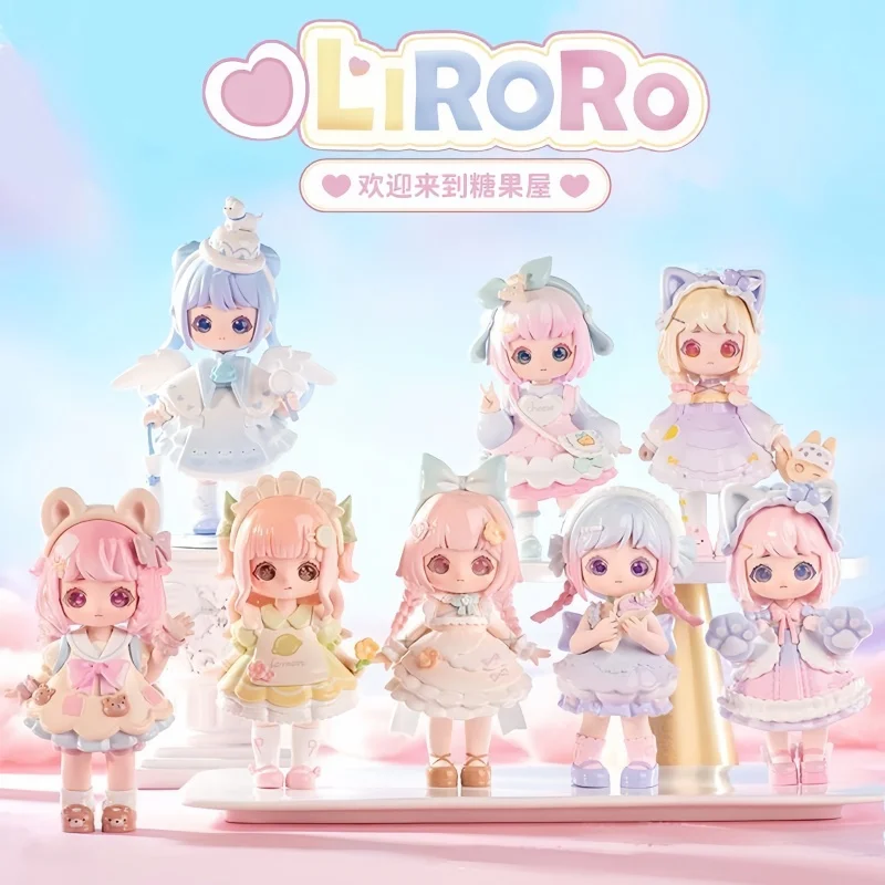 

Liroro Candy House Series Blind Box Creative Handmade Room Decoration Ornament Collection Trendy Play Doll For Decorative Use