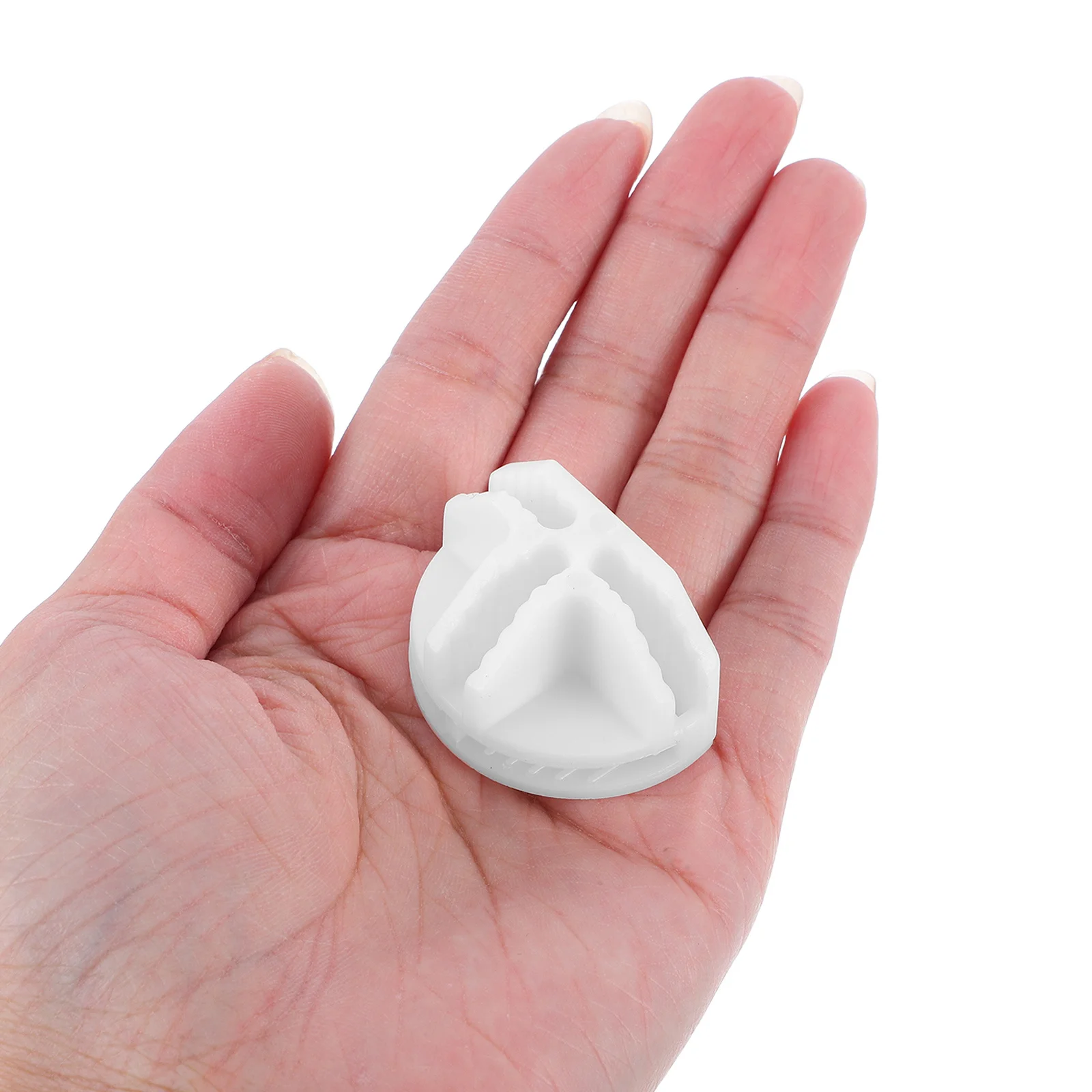 

50Pcs Semiround Connectors Easy Assembly Durable Wire Shelving Connectors Sufficient for Installation Storage Cube Connectors,