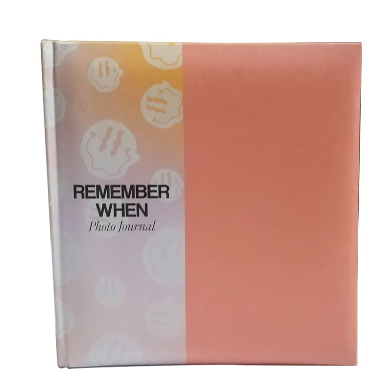 Customized Round Back Paper Core Photo Album 6 Inch 200 Sheets Family Photo Book Graduation-Bo