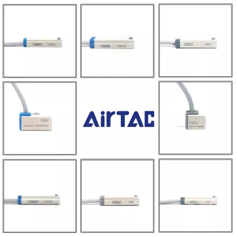 AirTAC CMSG CSMJ CMSE CMSH DMSG DMSH DMSE DMSJ 2 Wire PNP NPN Original Sensor Induction Magnetic Switch