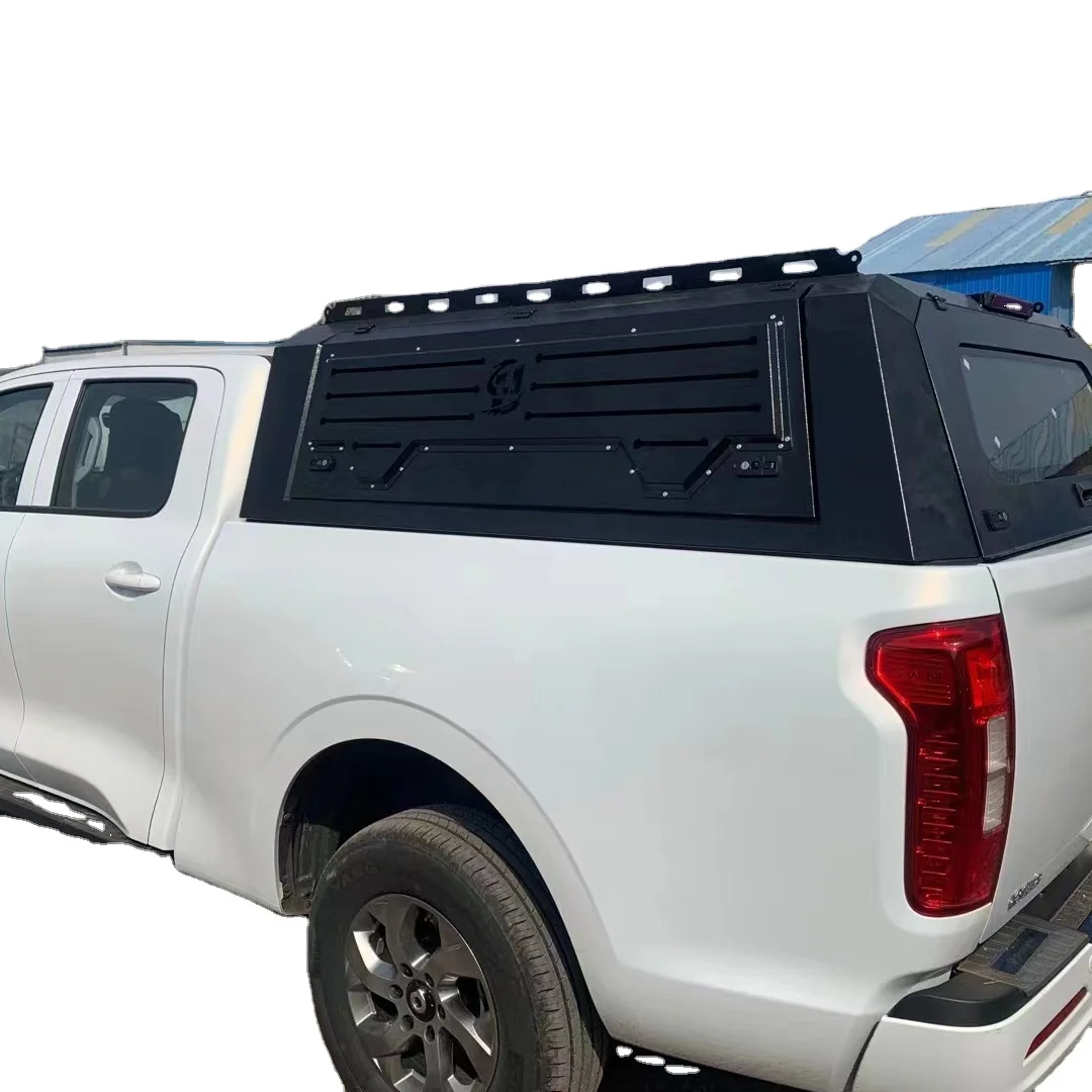 

Навес для пикапа TOYOTA HILUX REVO VIGO Rocco SR5 GWM Poer, черные стальные жесткие высокие крышки, верхний навес, топперы для пикапа