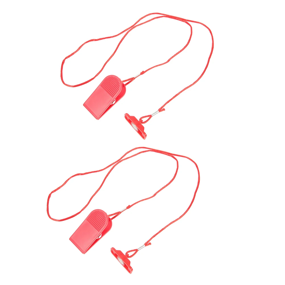 

2pcs Treadmill Woman Treadmill Safety Lock Handlebar Safety Replacement Fitness Stop Equipment Accessories