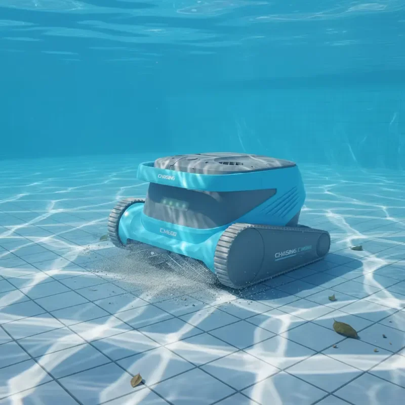 STROVAN Smart IP68 Waterproof Corded Portable Pool Cleaning Robot Commercial Swimming Pool High Quality Strong Suction