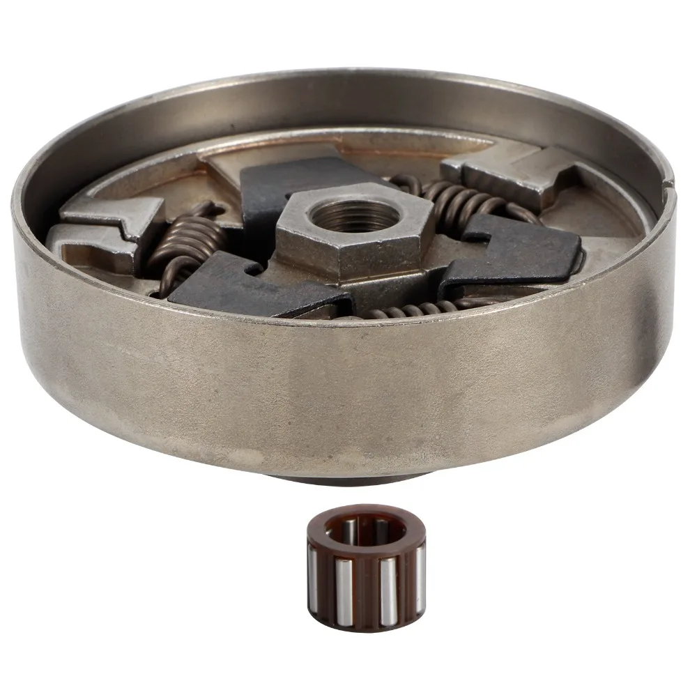 Metal Clutch Drum Rim Sprocket Kit Dark Silver Compact Clutch Drum Assembly Easy to Install for STIHL 064 066 MS640 MS660 MS661