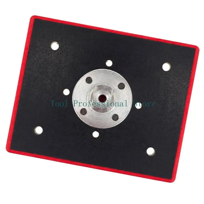 57QF Sander Backing Pad with Hook-and-Loop Face for Sanding, Polishing, and Workpiece Refinishing Tasks on Flat or Mild Curves
