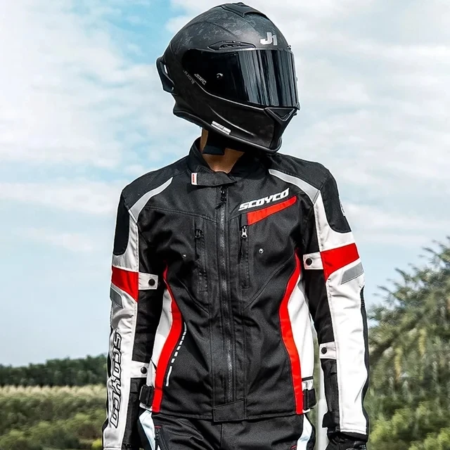 

Men's Motorcycle Jacket Cold-proof Waterproof Racing Jacket Biker Motorbike Motocross Moto Jacket Motorcycle Clothing