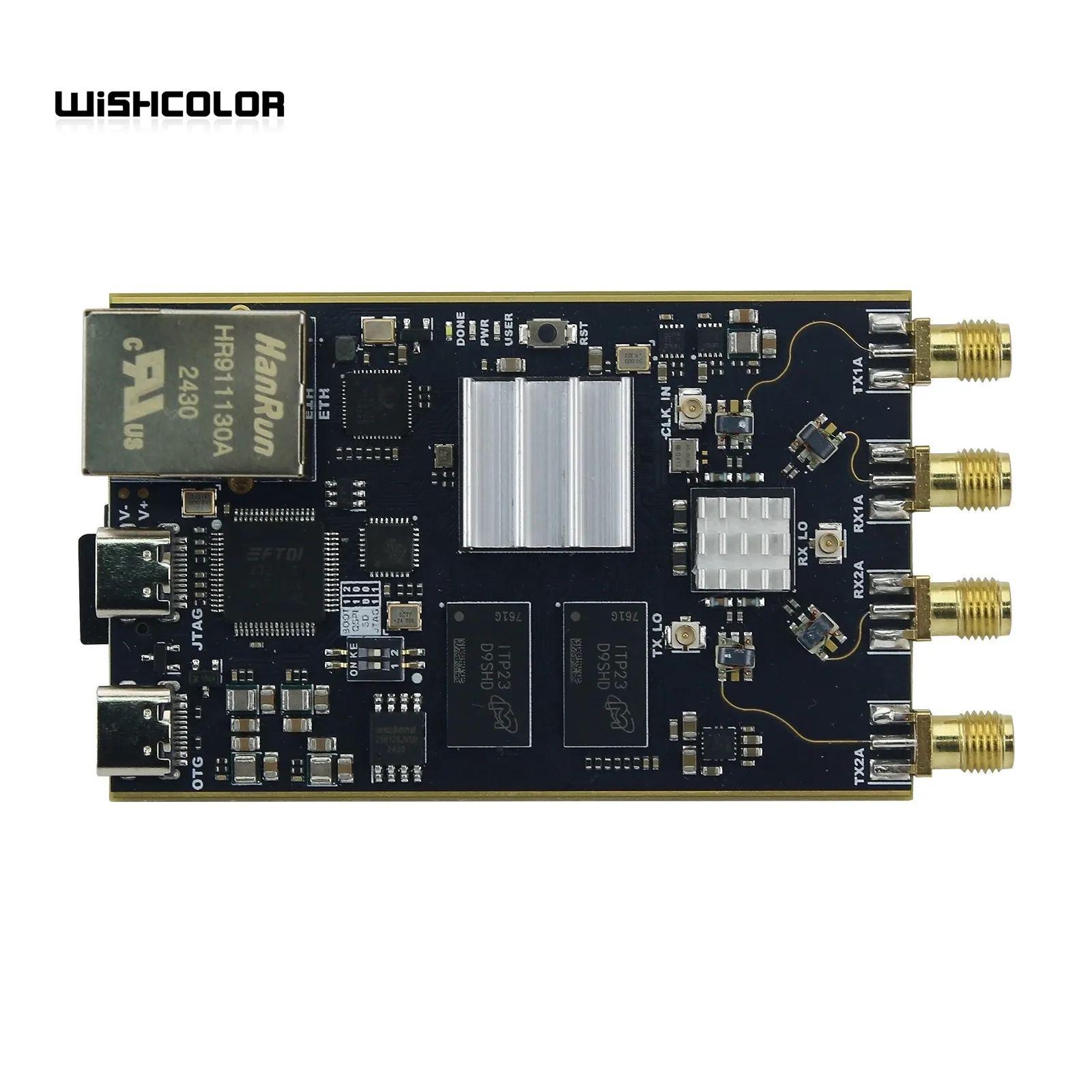 HAMGEEK 70 MHz-6 GHz Zynq7010+AD9363 SDR Scheda di sviluppo radio definita dal software per Plutone SDR MATLAB