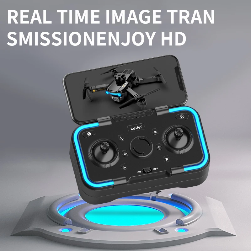 CS-9 RC Dron Mini Drone 4K Drones Dual Camera Hd 4K Optical Flow Fpv Wifi Quadcopter Remote Control Helicopter Toys for Boys Kid