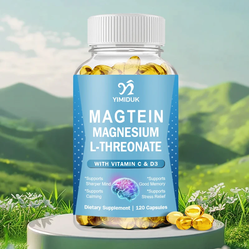 

Капсулы из магния L-ретоната, для когнитивной поддержки, ночного восстановления и функции мышечной стали