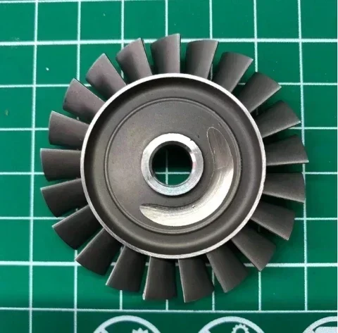 1 Uds rueda de turbina 54MM y NGV para DIY RC Mini Turbo Jet repuestos de motor