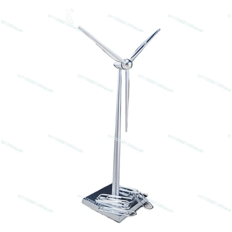 

Pure Metal Windmill Model Simple Stress Relief Ornament Creative Birthday Gift for Boys and Girls