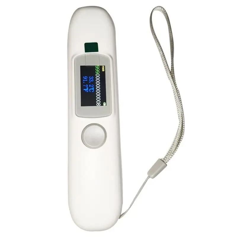 [NEW A09R!】 CT006 Pet Handheld RFID Reader For FDX-B Animal Thermo Microchip Temperature Check For Cats Dogs Horses Livestock He