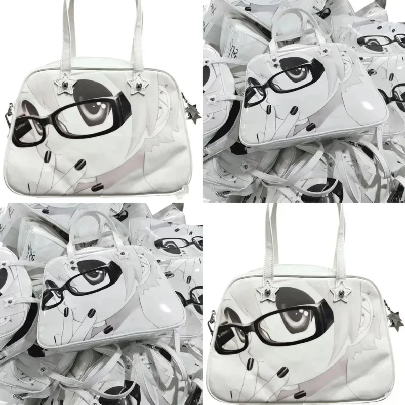 

K-pop Bag 3D Y2K Anime Girl Handbag Hip Shop Versatile Zipper High Capacity Commute Shoulder Messenger Bag Women's Handbag New