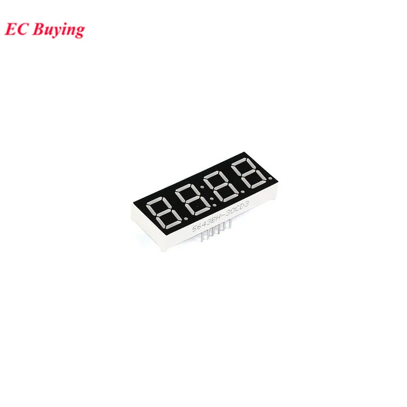 5pcs 0.56inch LED Display 7 Segment 1 Bit/2 Bit/3 Bit/4 Bit Digital Tube Red Common Cathode Anode Digital 0.56" led 7segment