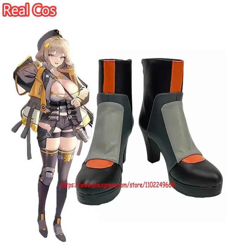 RealCos Game NIKKE آلهة النصر أنيس تأثيري الأحذية يوني القتالية زي هالوين النساء الزي الأحذية الدعائم مخصص #1