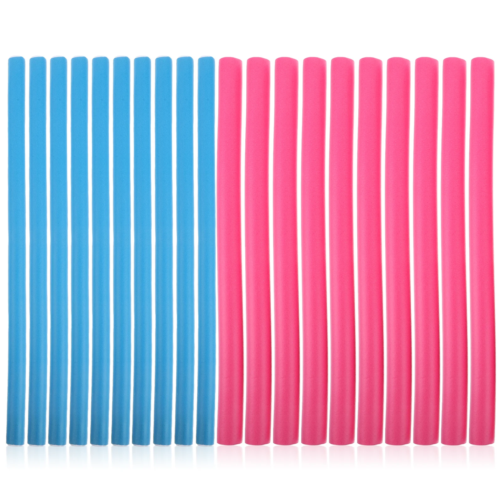 

20pcs Hair Curlers No Heat Curling Headband Flexible Foam Rollers For Long Medium Short Hair Heatless Styling Tools