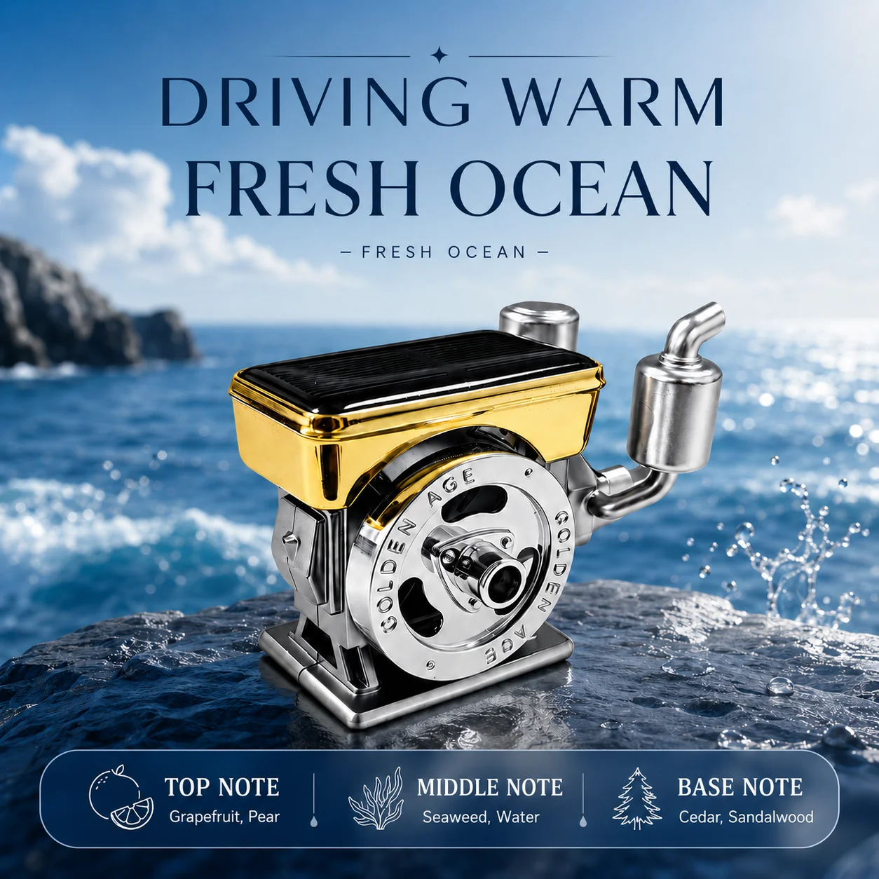 Perfume Fine Fragrance - Car mounted fragrance lasting fragrance auto