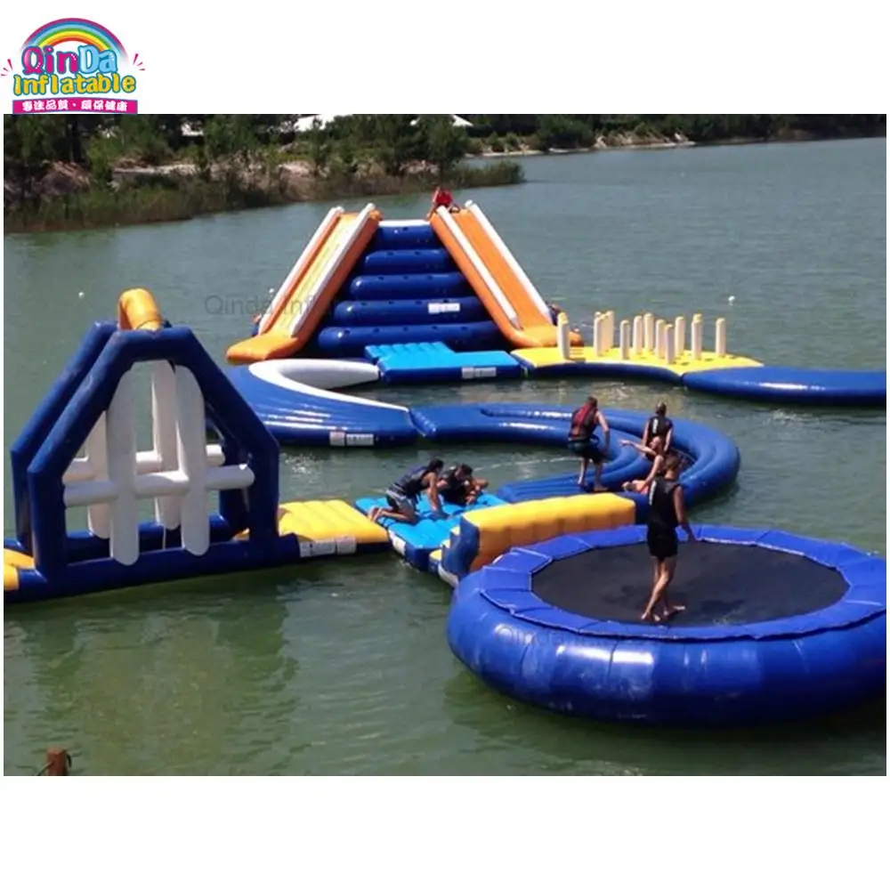 Design Customized Inflatable Ocean Game Park Popular Inflatable Water Park For Sale
