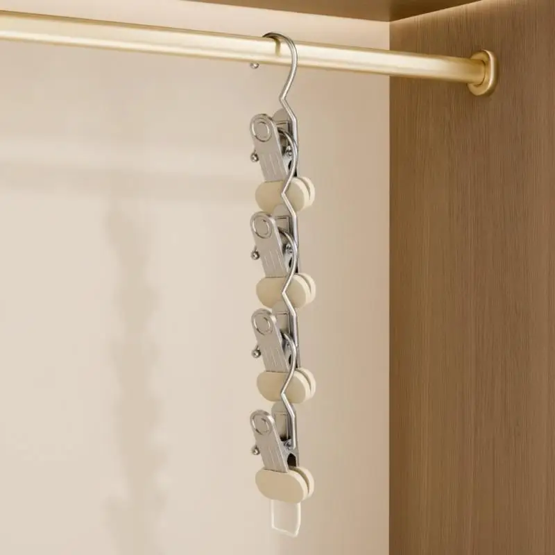 Foldable Dirty Laundry Basket with Traceless Hooks, Multifunctional Clothes Pegs Hanger for Dorm Laundry Room Storage