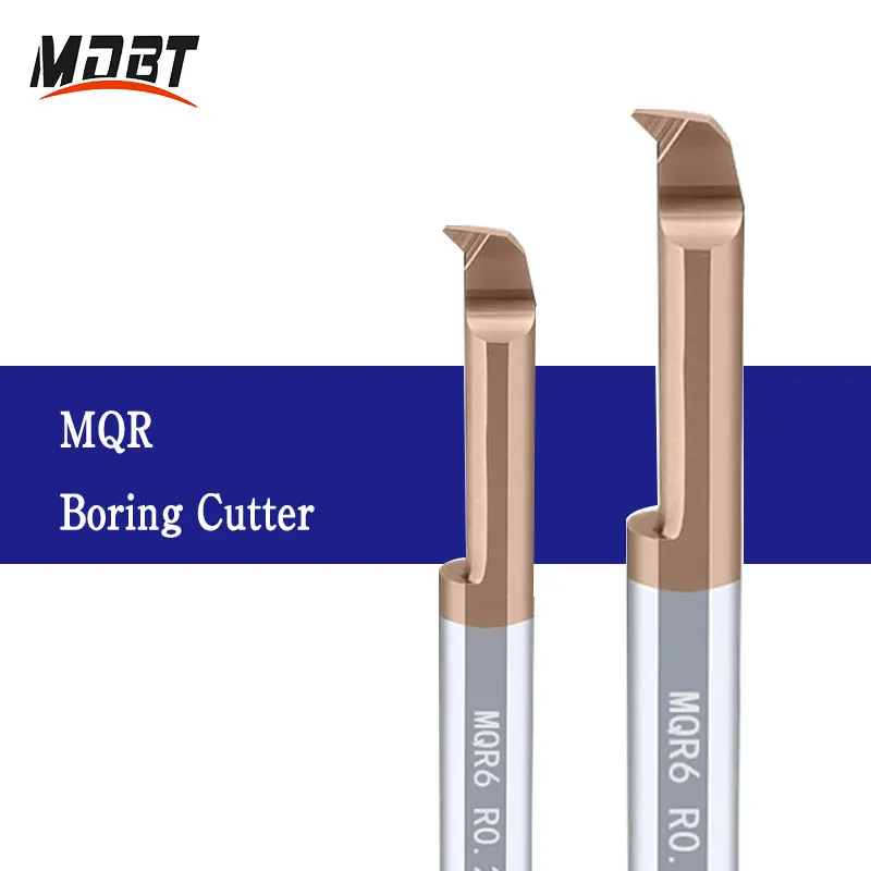 

MQR Boring Cutter Thread End Mill Tungsten Steel Alloy Small Boring Cutter MQR Turning Lathe Tools Bar