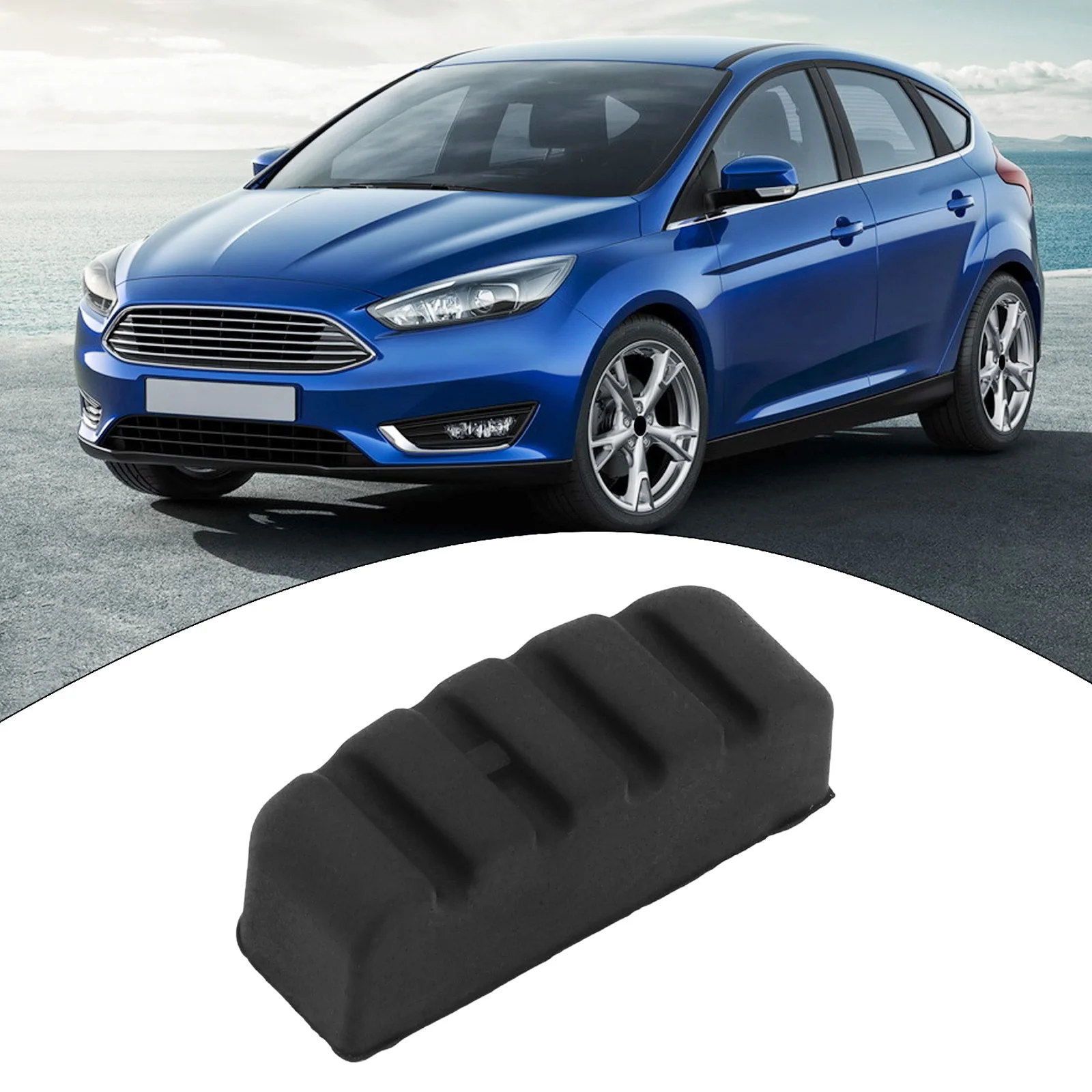Auto Tailgate Upper Trunk Buffer Cushion 1751102 For Ford For Focus Hatchback 12-18 Trunk Cushion Rubber Pad Car Accessories