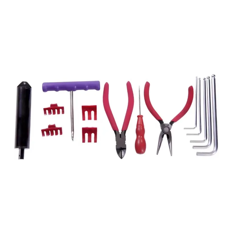 Sports Table Manual Stringing Machine for Tennis and Badminton Rackets Metal Material
