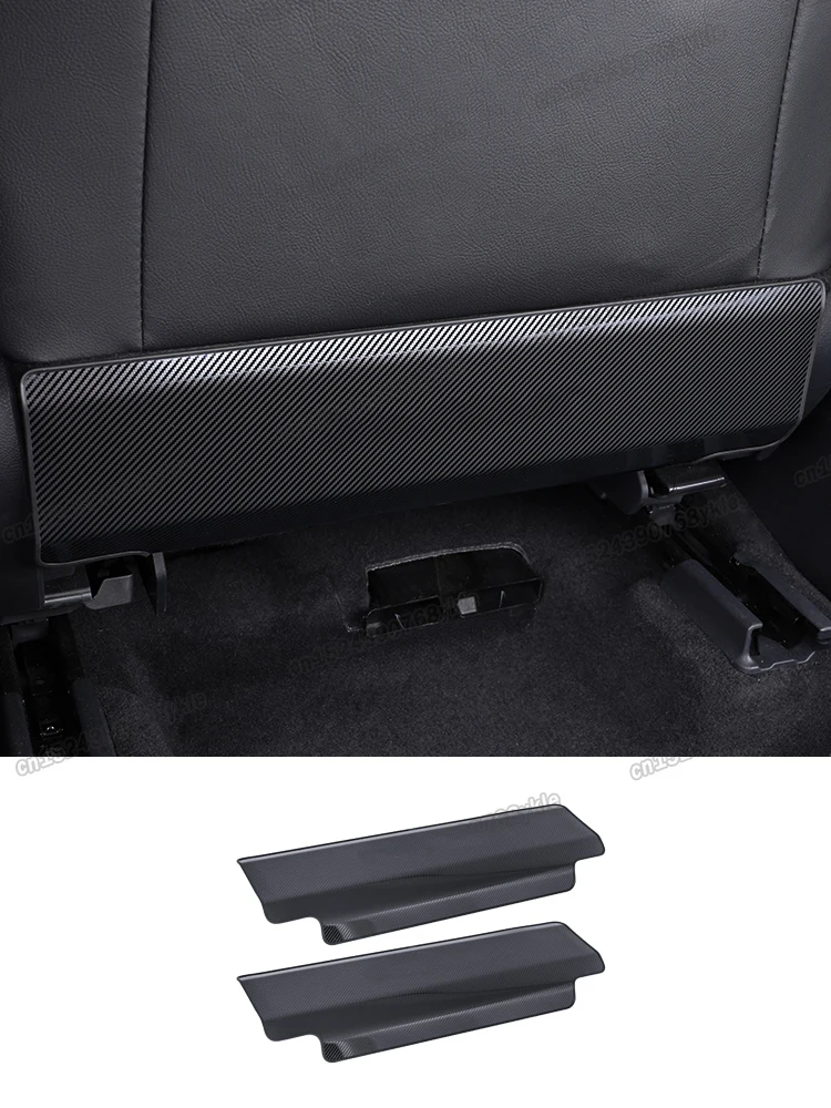 car seat anti-kick panel protector trims for toyota highlander 2013 2014 2015 2016 2017 2018 2019 accessories interior auto