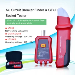 Xin Tester Electrical Socket Tester Locator Digital Circuit Breaker Finder Automatic Receptacle Detector XT-33A 90-120V