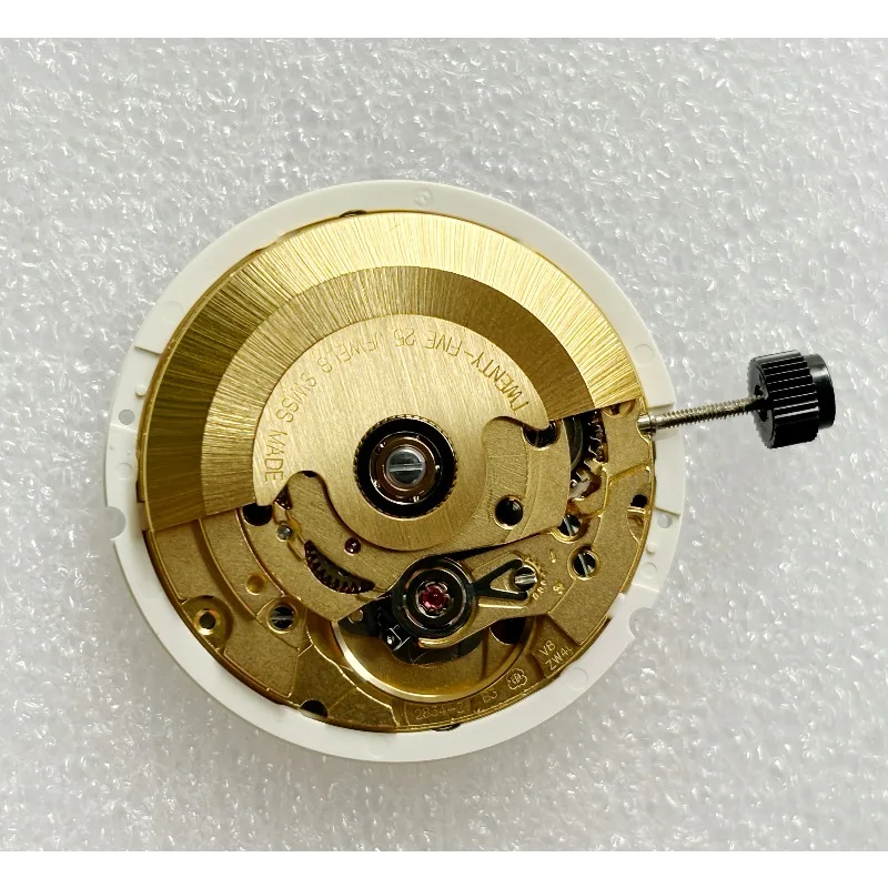 กลไกนาฬิกาสำหรับกลไกสวิส 2834 ของแท้ใหม่เอี่ยมสำหรับ ETA 2834-2 ปฏิทินตำแหน่ง 12 นาฬิกา วันในสัปดาห์ ปฏิทินตำแหน่ง 3 นาฬิกา