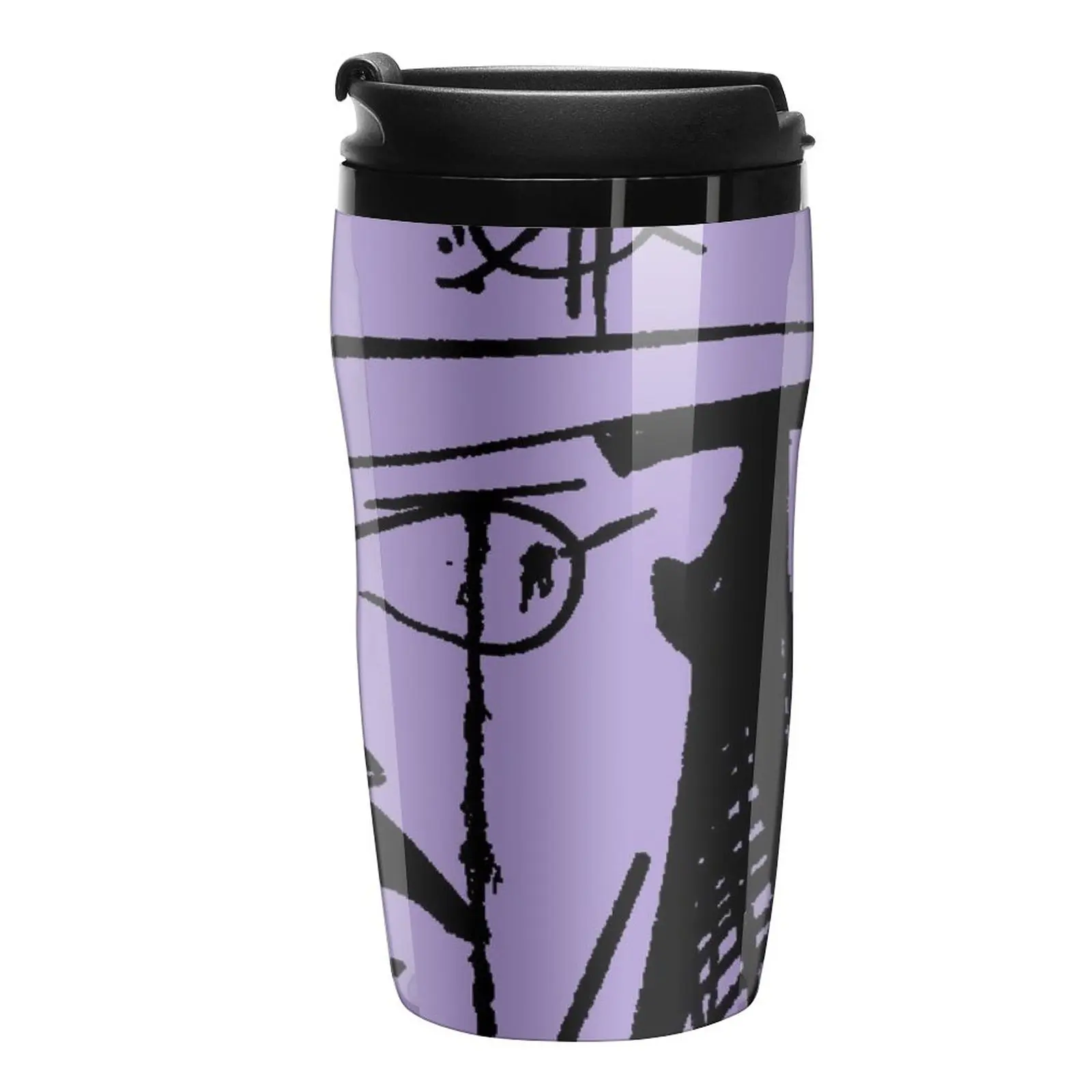 

New Tenho em mim todo os sonhos do mundo (light purple) Travel Coffee Mug Unusual Tea Cup Cute Mugs Butterfly Cup