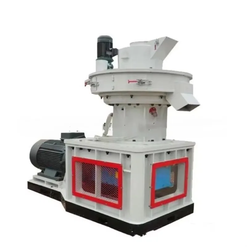 Línea de producción de briquetas de biomasa a gran escala, equipo de procesamiento de juego completo para máquina de pellets de madera pequeña y paja