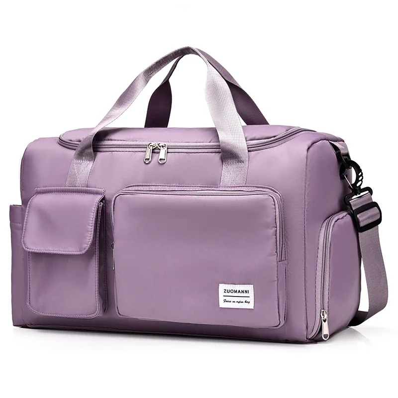 

Travel Bag Female Large-Capacity Hand Luggage Dry-Wet Separation Sports Fitness Bag Short-Distance Travel Package