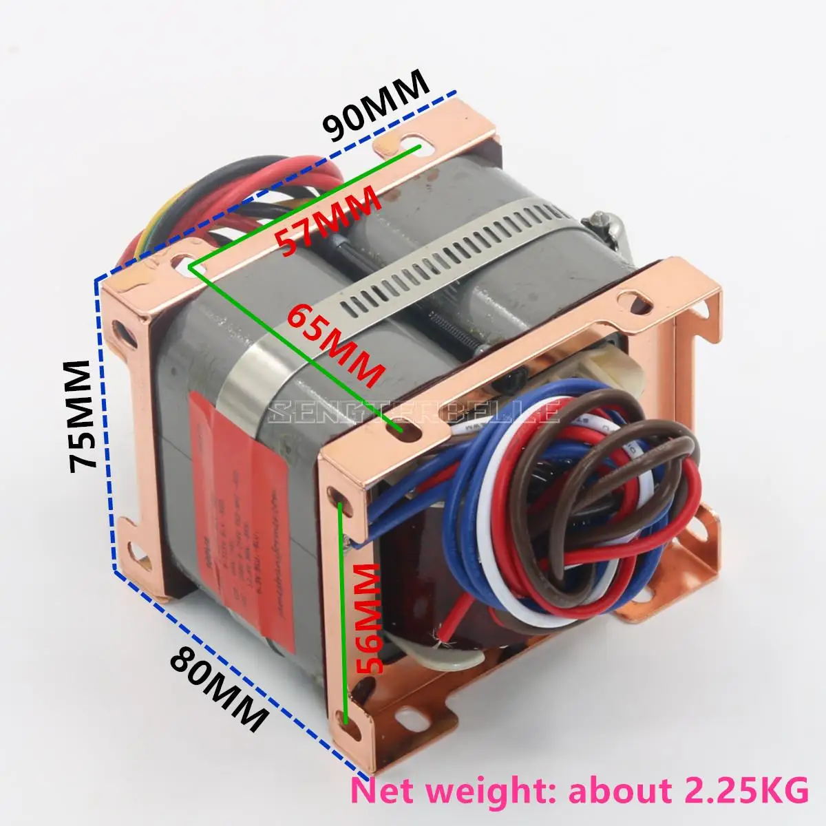 Hi-End 100VA Dual C Core Vacuum Tube Pre-Amplifier Power Transformer 250V-0-250V+12.6V+6.3V For KONDO M77 Preamp