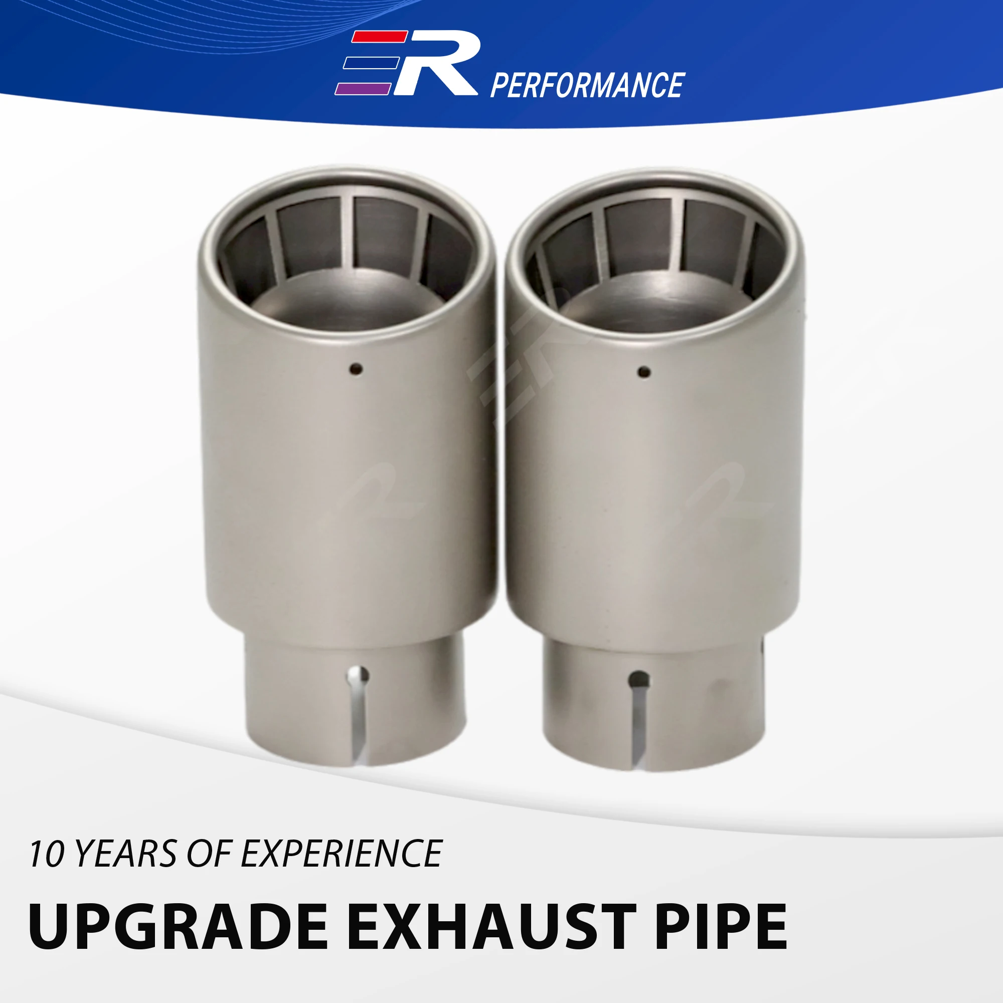 

1 Pc Car Accsesories 304 Matte Stainless Steel Exhaust Tip Upgrade Muffler Tip Universal Exhaust Systems Modify Pipe Nozzle