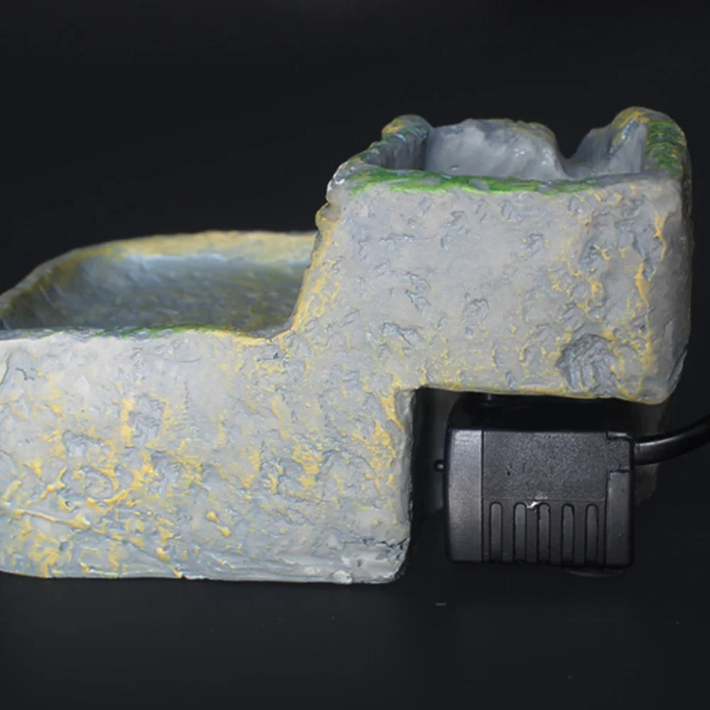 

Resin Turtle Climb Platform Natural Looking Reptile Basking Terrace Hideout Cave Tortoise Tank Decoration Turtle Climb Platform