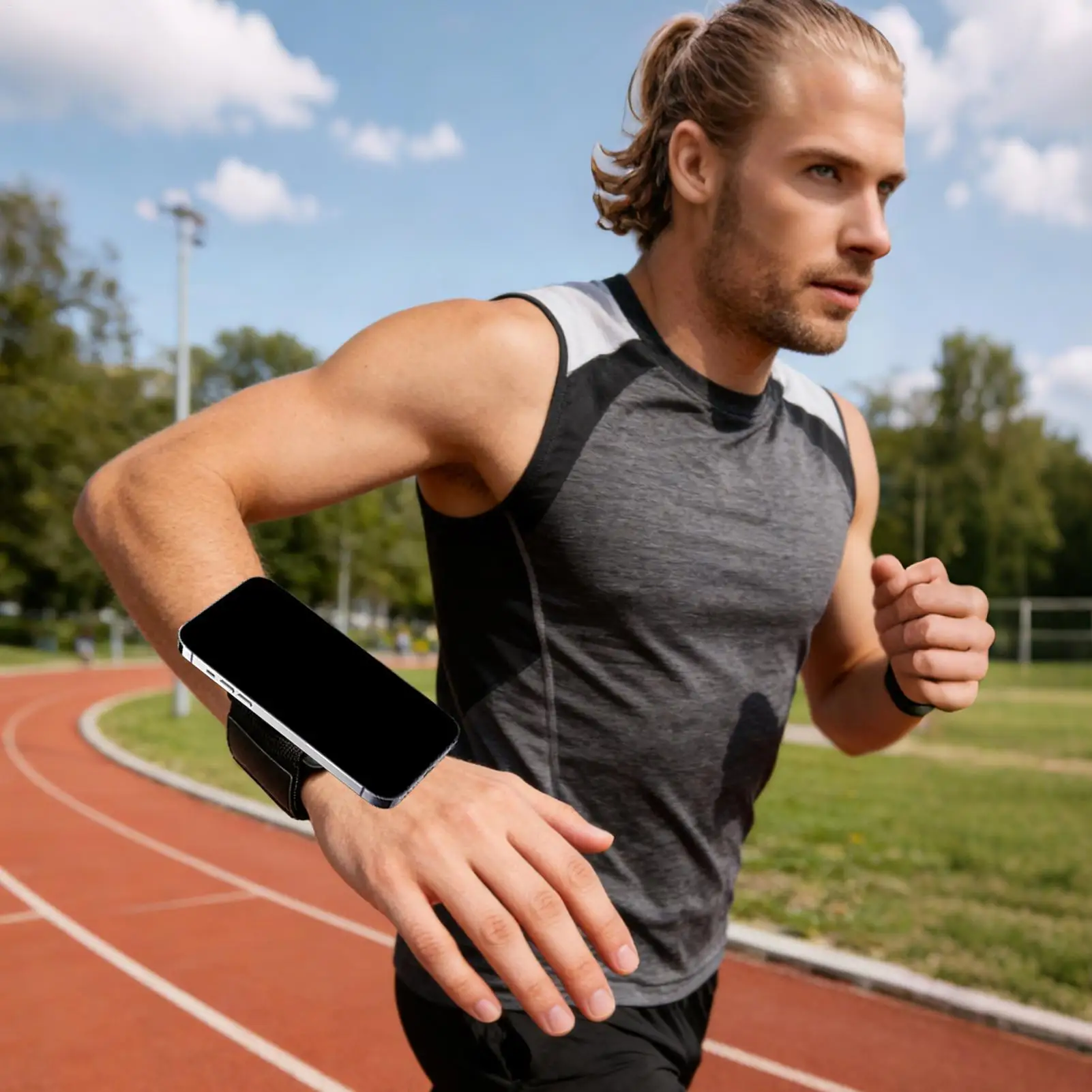 

Phone Strap Wrist Magnetic Cellphone Strip Carrier Magnetic Wristband Phone Holder For Exercise Cycling Hiking Workout Walking