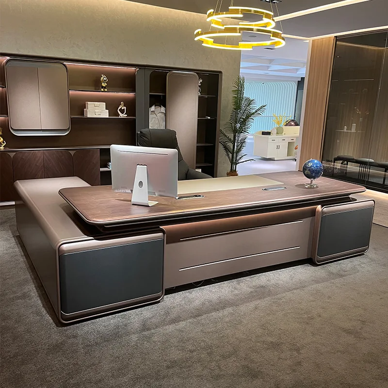 Boss Desk Senior Sense Head Manager Office Chair Combination